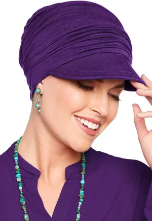 Cardani Slouchy Newsboy Hat - Viscose from Bamboo Slouch Caps for Women