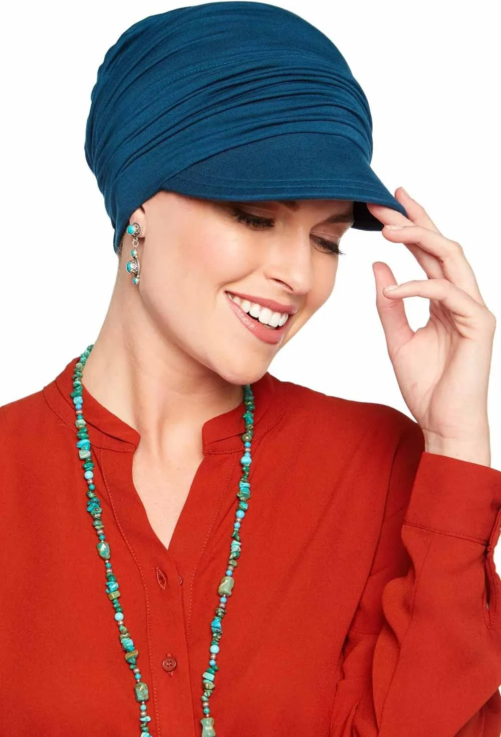 Cardani Slouchy Newsboy Hat - Viscose from Bamboo Slouch Caps for Women
