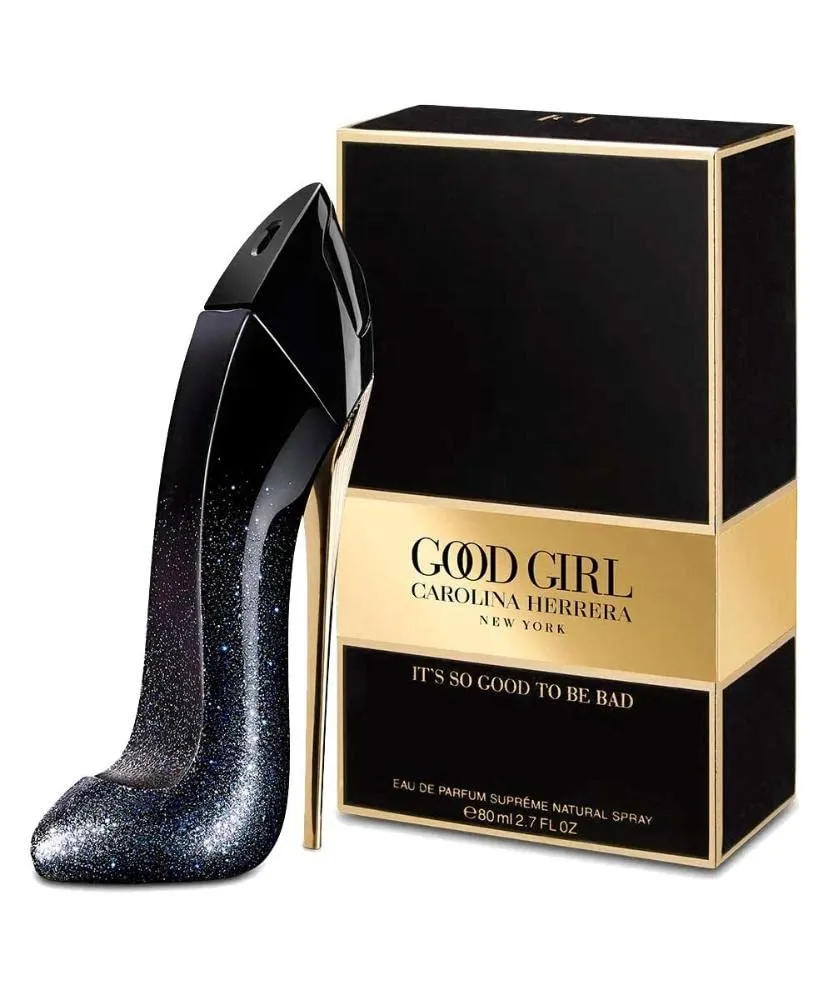 Carolina Herrera Good Girl Supreme Fragrance For Women - Powerful And Daring - For Everyday Use - Top Notes Of Gourmand Berries And Egyptian Jasmine - With A Twist Of Tonka Beans - Edp Spray - 2.7 Oz