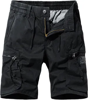 Chino Shorts for Men Fluted Class Drag Retro Training Funky Shorts for Men Plus Size Bungee Flexi Bike Elastic