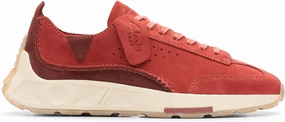 Clarks Men's Craft Speed Trainers, Red Suede, 10.5 Men