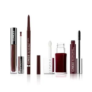 Clinique Black Honey Collection | Pop Plush Lipstick, Mascara, Lip   Cheek Oil   Gel Eyeliner