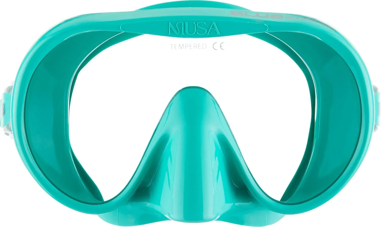 Cressi Adult Frameless Diving Mask - Wide View Mono Lens - Low Internal Volume - Pure Soft Silicone - Musa: Designed in Italy