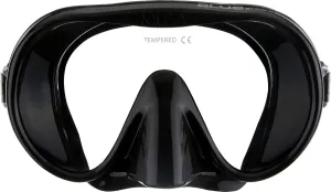 Cressi Adult Frameless Diving Mask - Wide View Mono Lens - Low Internal Volume - Pure Soft Silicone - Musa: Designed in Italy