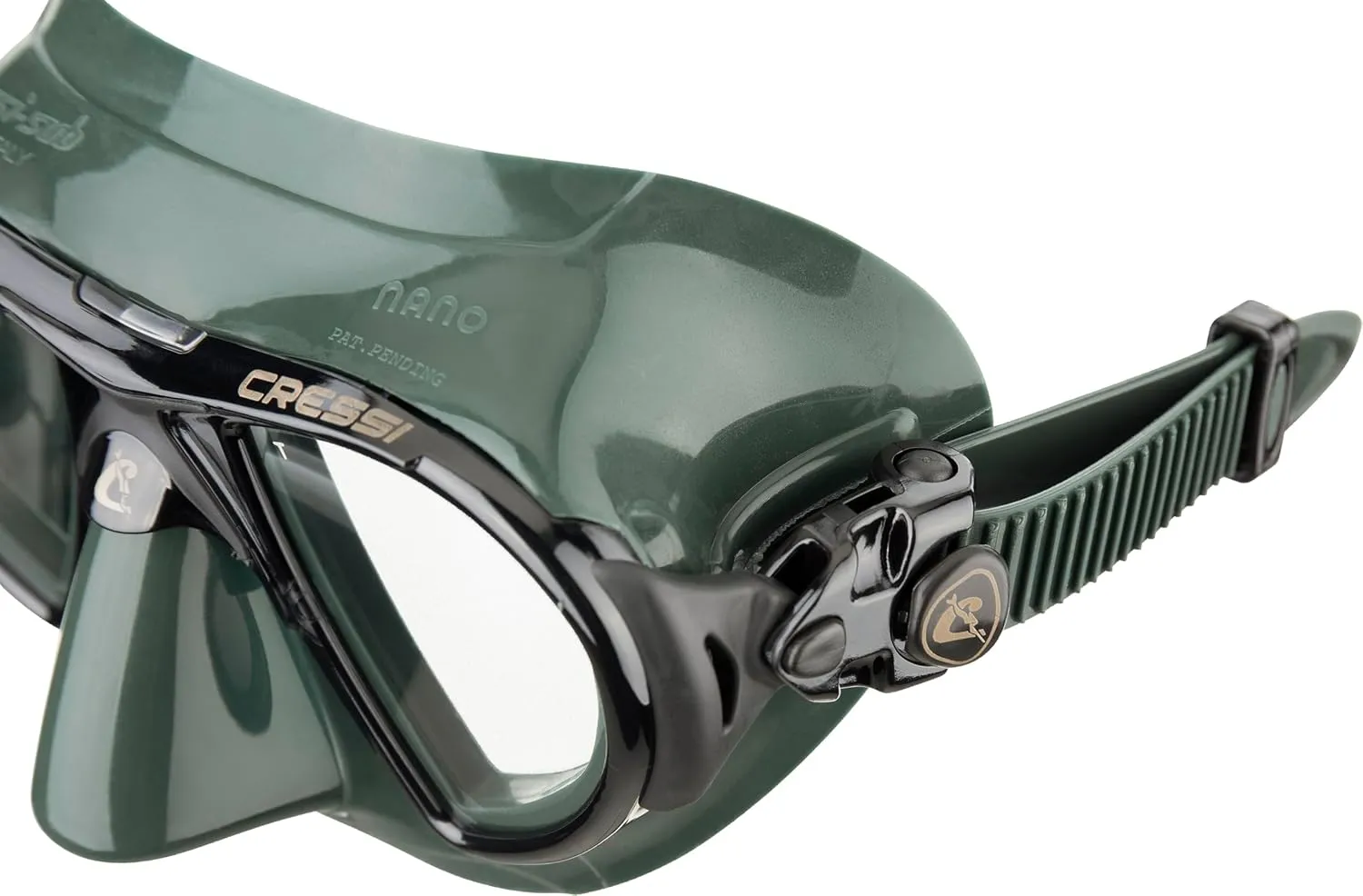 Cressi Low Volume Adult Mask for Scuba, Freediving, Spearfishing Nano Made in Italy
