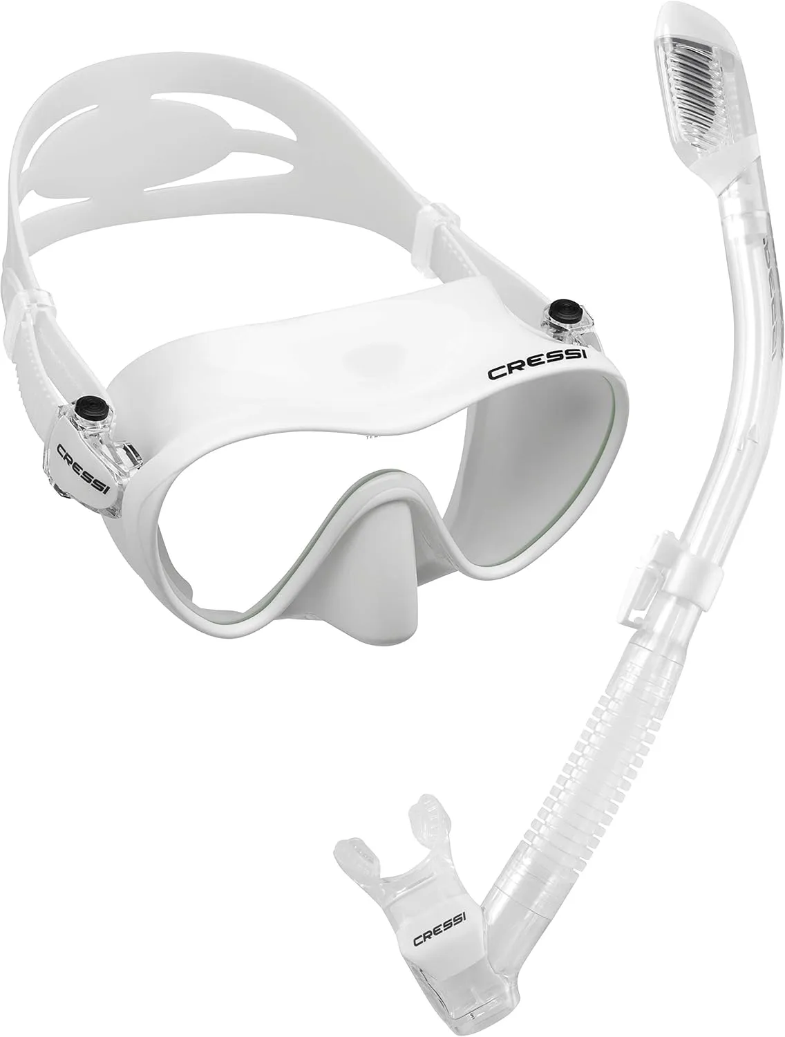 Cressi Scuba Diving Snorkeling Kit - Freediving Mask & Dry Snorkel - F1 & Supernova Dry: Designed in Italy