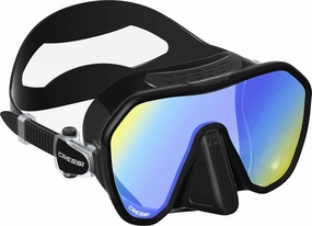 Cressi Adult Frameless Diving Mask - Wide View Mono Lens - Low Internal Volume - Pure Soft Silicone - Z2: Designed in Italy by Cressi