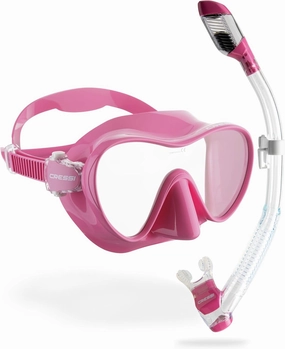 Cressi Scuba Diving Snorkeling Kit - Freediving Mask & Dry Snorkel - F1 & Supernova Dry: Designed in Italy