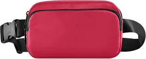 Crimson Fanny Belt Bag Waist Packs Crossbody Bags Bum Bag for Running Hiking Travel Workout Adjustable Strap for Women Men