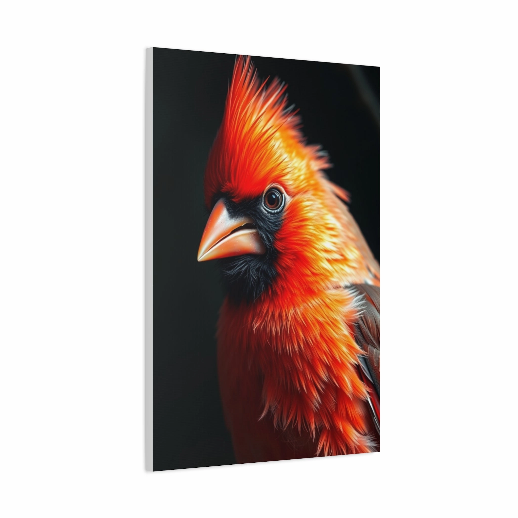 Crimson Majesty Canvas