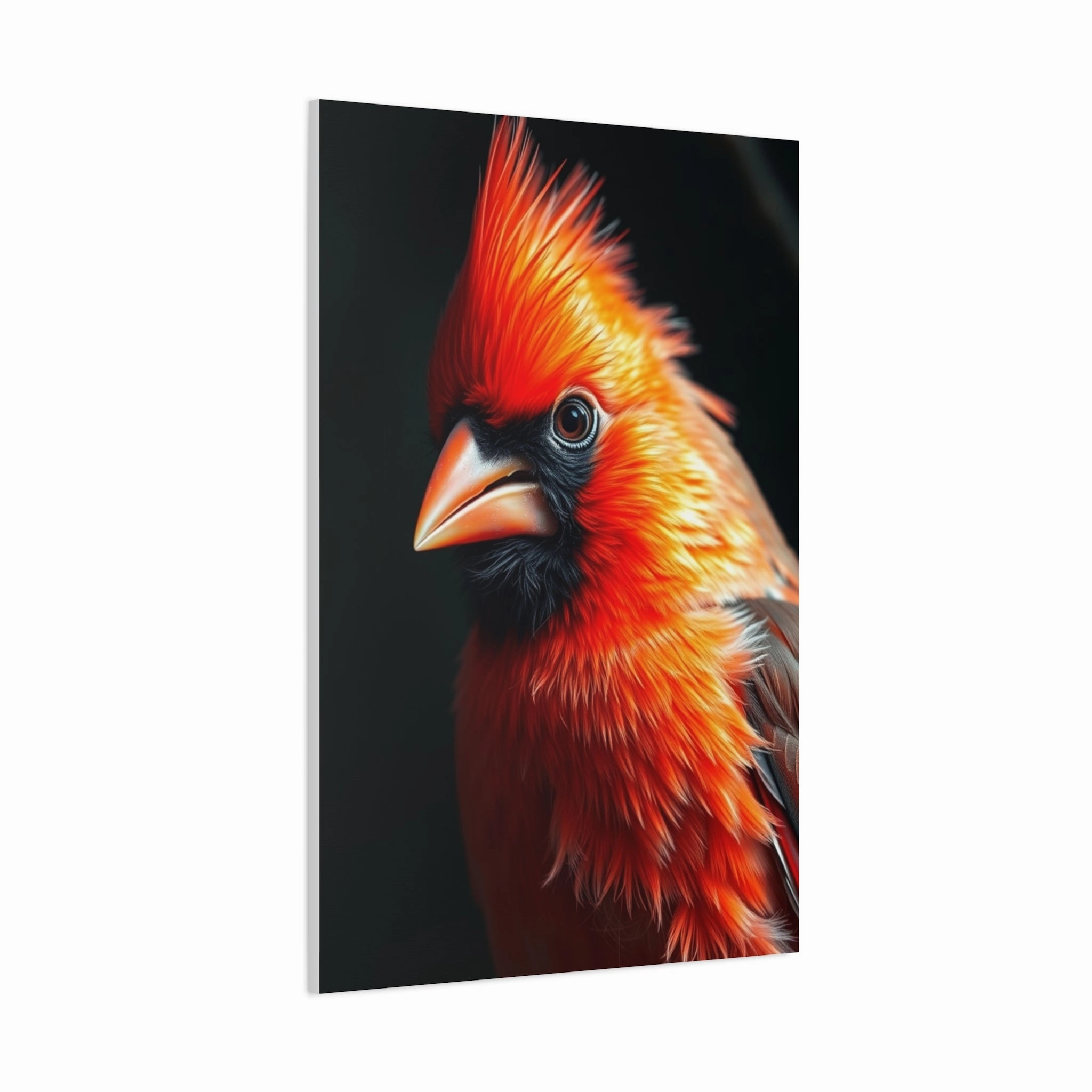 Crimson Majesty Canvas