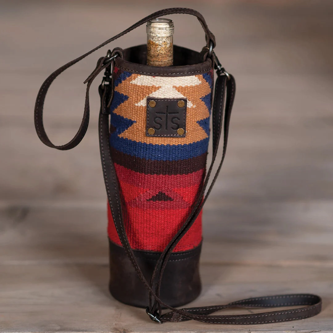 Crimson Sun Single Wine Bag - STS Ranchwear