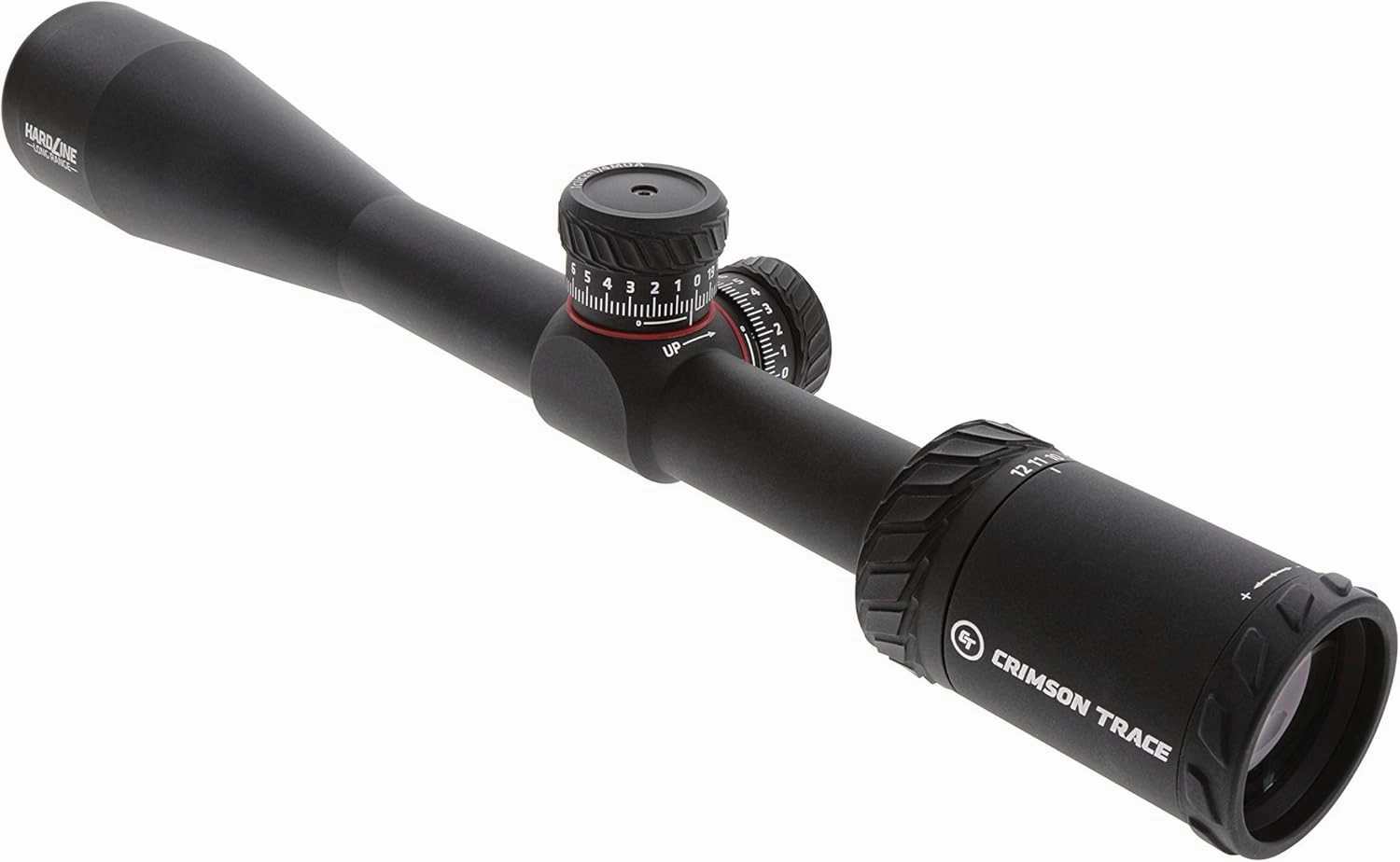 Crimson Trace Hardline Riflescope with Lightweight Solid Construction, Scope Caps and Lens Cloth for Hunting, Shooting, Tactical and Outdoor