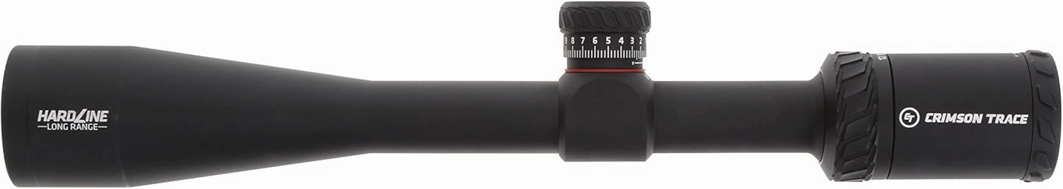 Crimson Trace Hardline Riflescope with Lightweight Solid Construction, Scope Caps and Lens Cloth for Hunting, Shooting, Tactical and Outdoor