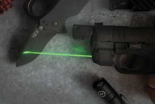 Crimson Trace Laser Laserguard - Green Springfield Hellcat