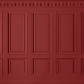 Crimson Wainscoting