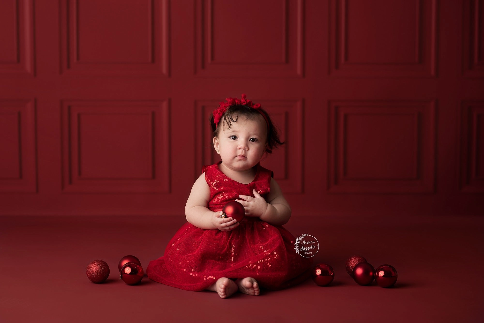 Crimson Wainscoting