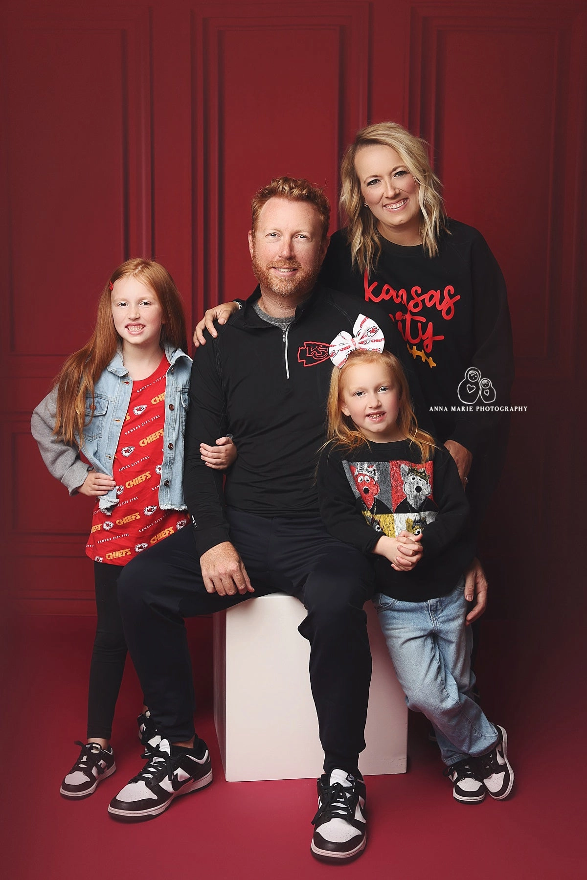 Crimson Wainscoting