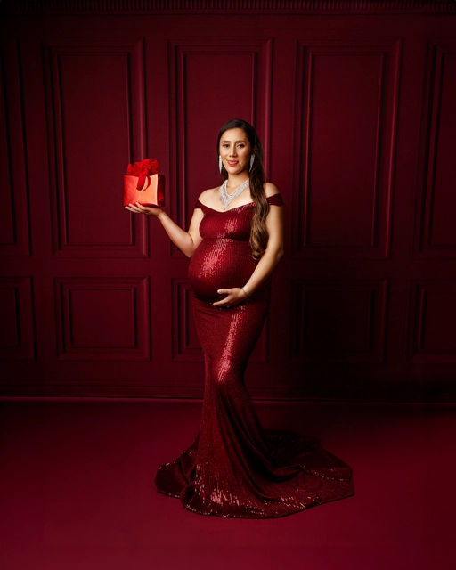 Crimson Wainscoting