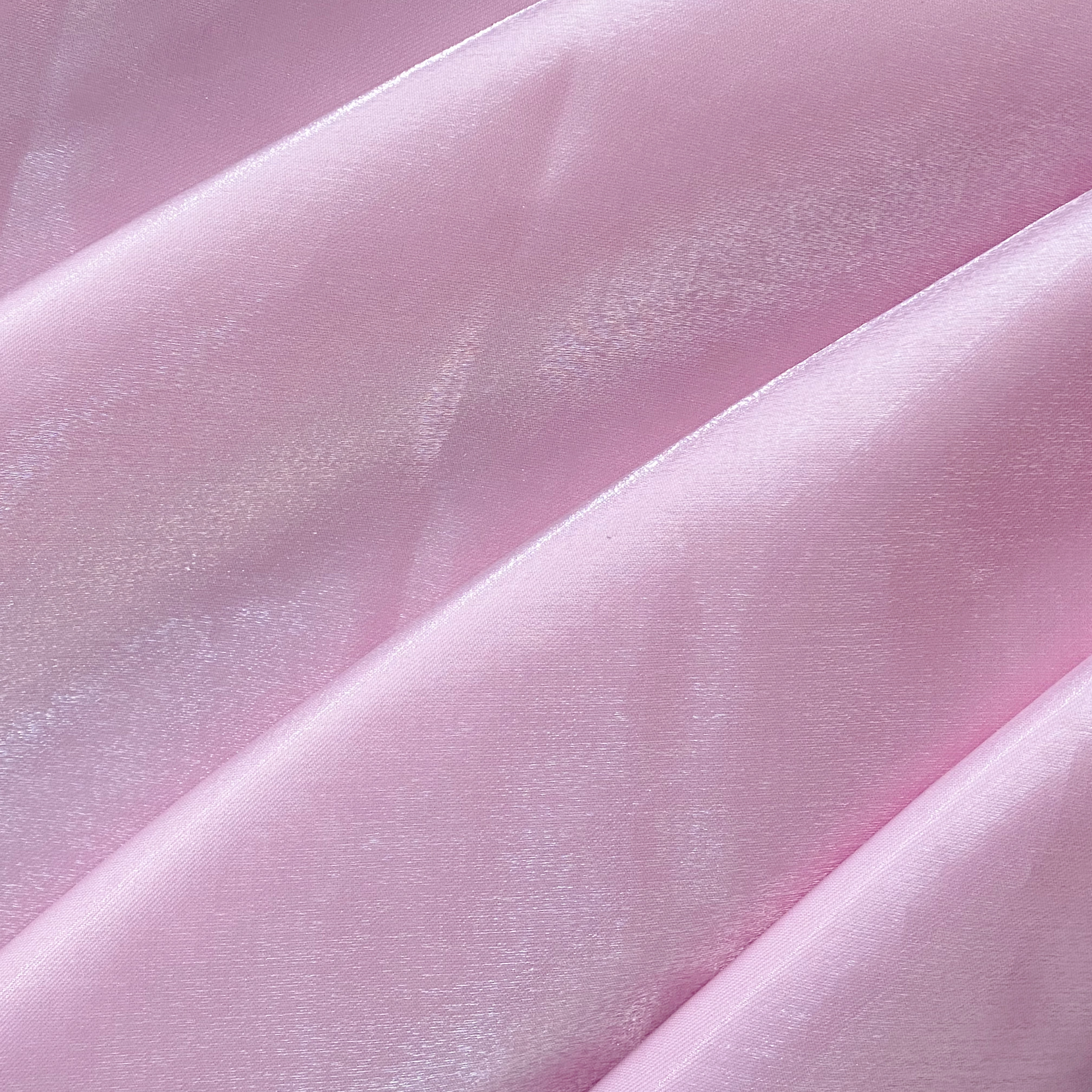 Crystal Shimmer Satin - Pink