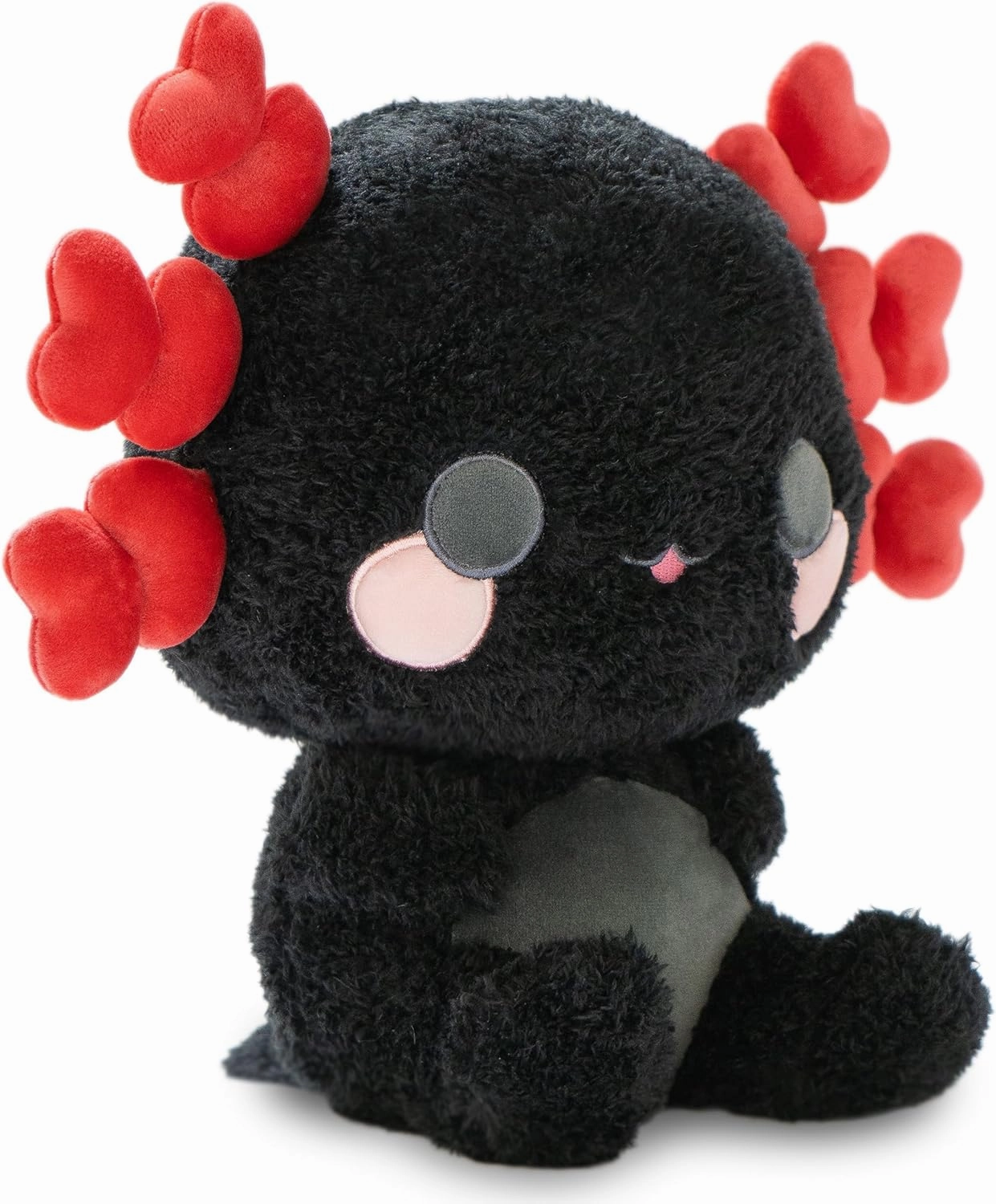 Cuddle Barn PlushGoals - Nola The Nocturnal Axolotl | Super Soft Cute Kawaii Goth Collectible Stuffed Animal Plush, 10 inches
