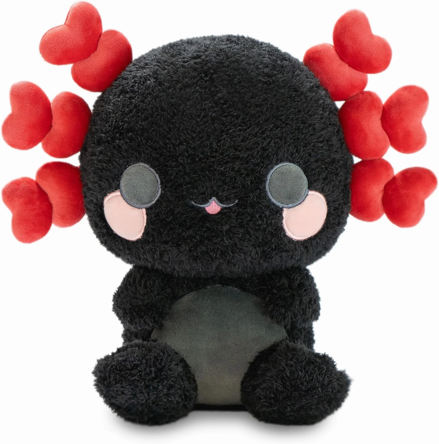 Cuddle Barn PlushGoals - Nola The Nocturnal Axolotl | Super Soft Cute Kawaii Goth Collectible Stuffed Animal Plush, 10 inches