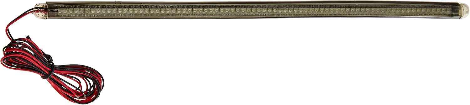 Custom Dynamics TF75RS Flexible LED Strip (75-LED, 9.84" Long Red/Smoke Truflex)
