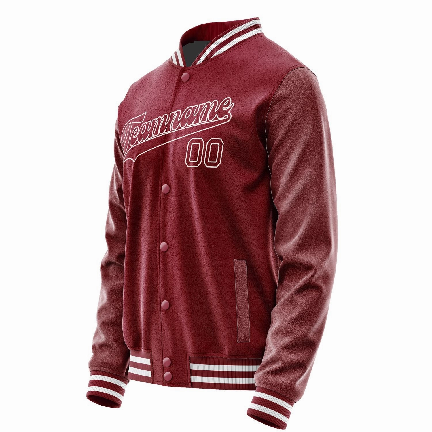 Custom Crimson Red Crimson Red Jacket