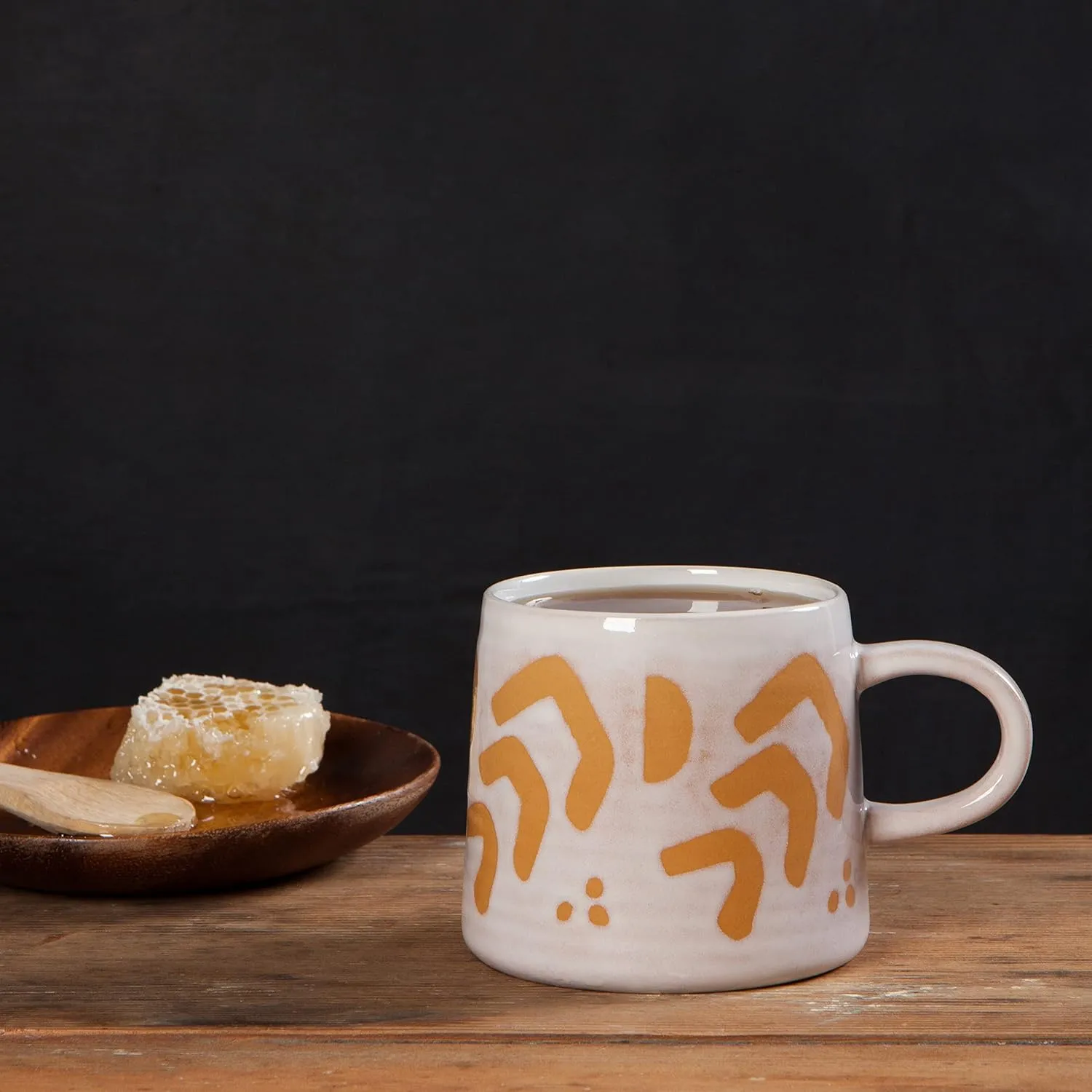 Danica Studio Echo Imprint Ceramic Mugs 14 oz