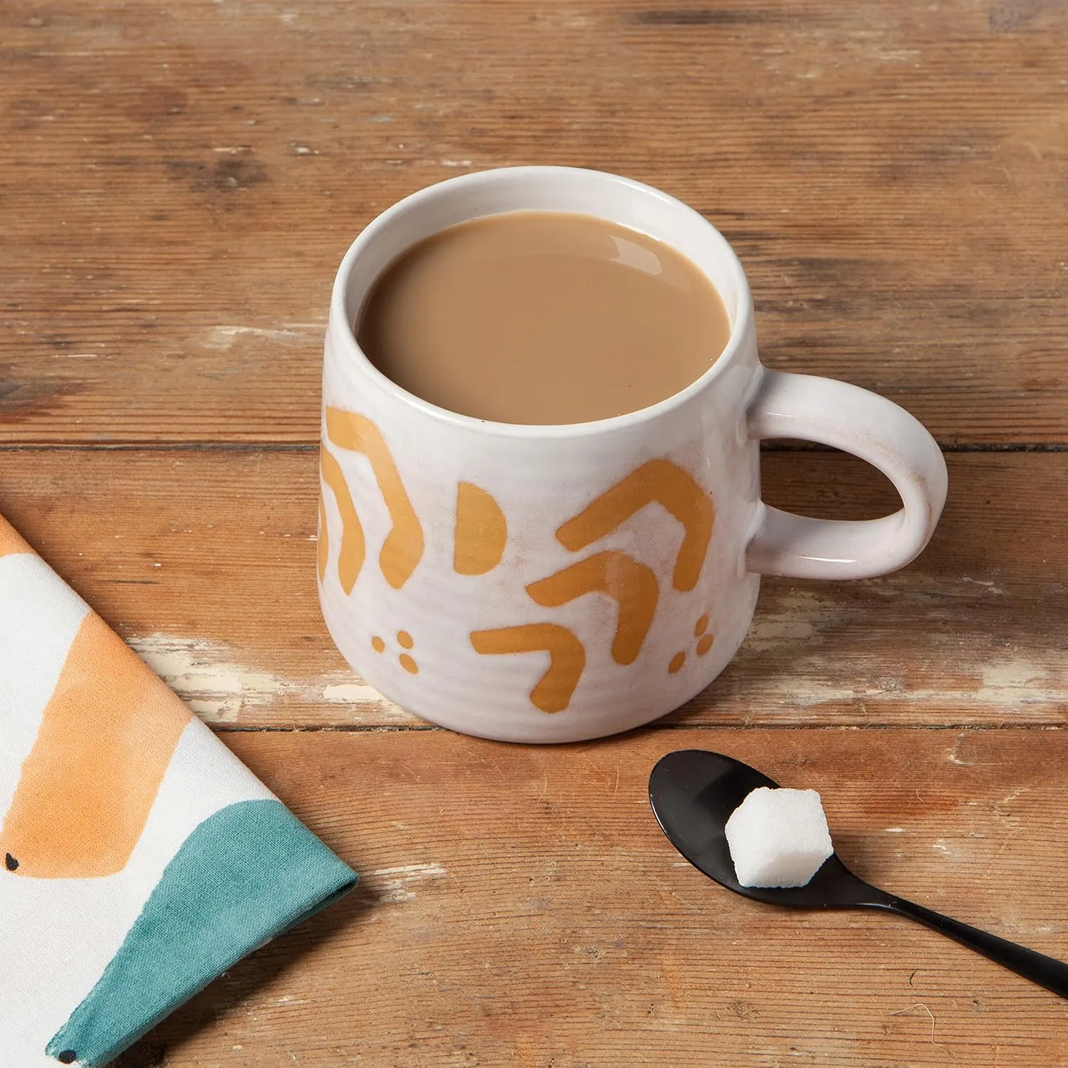 Danica Studio Echo Imprint Ceramic Mugs 14 oz