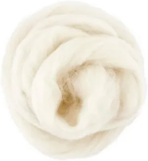 De Witte Engel, Stuffing Wool for Doll Making, Washed and Combed, Waldorf Dolls (100gr)