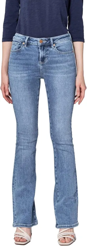 DEAR JOHN Jaxtyn Women's Bootcut Jeans Mid-Rise Midwaisted Full Inseam Comfort Stretch Denim fit