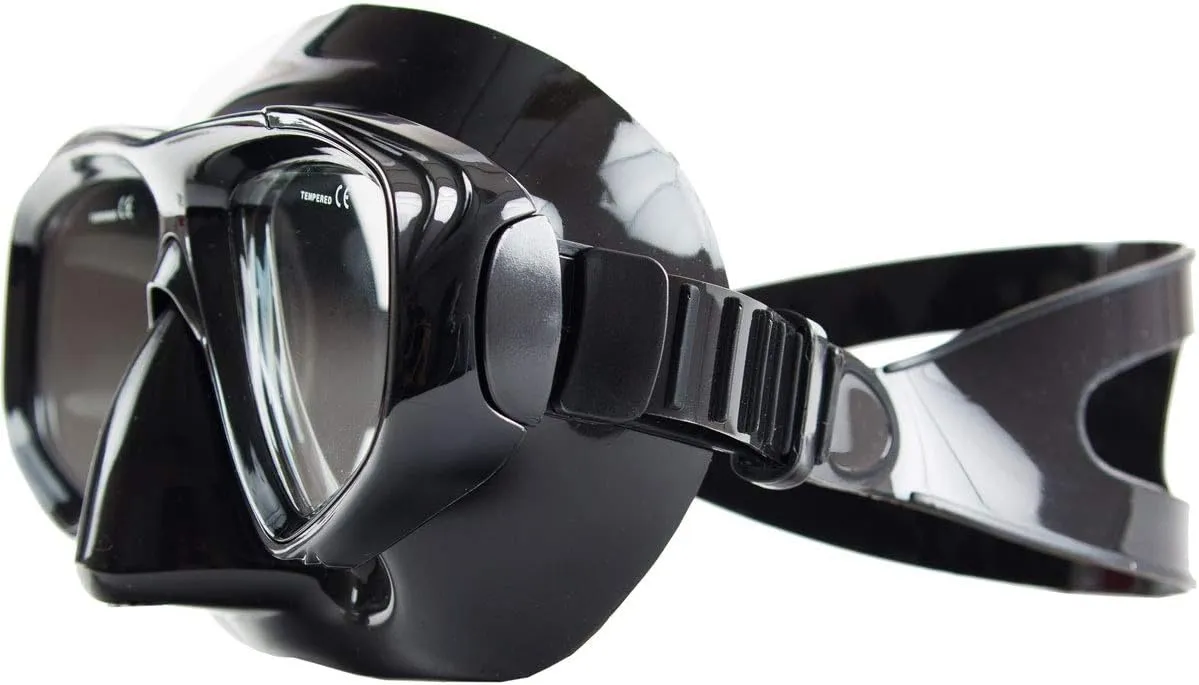 Dive Rite ES125 Double Lens Mask (Black)