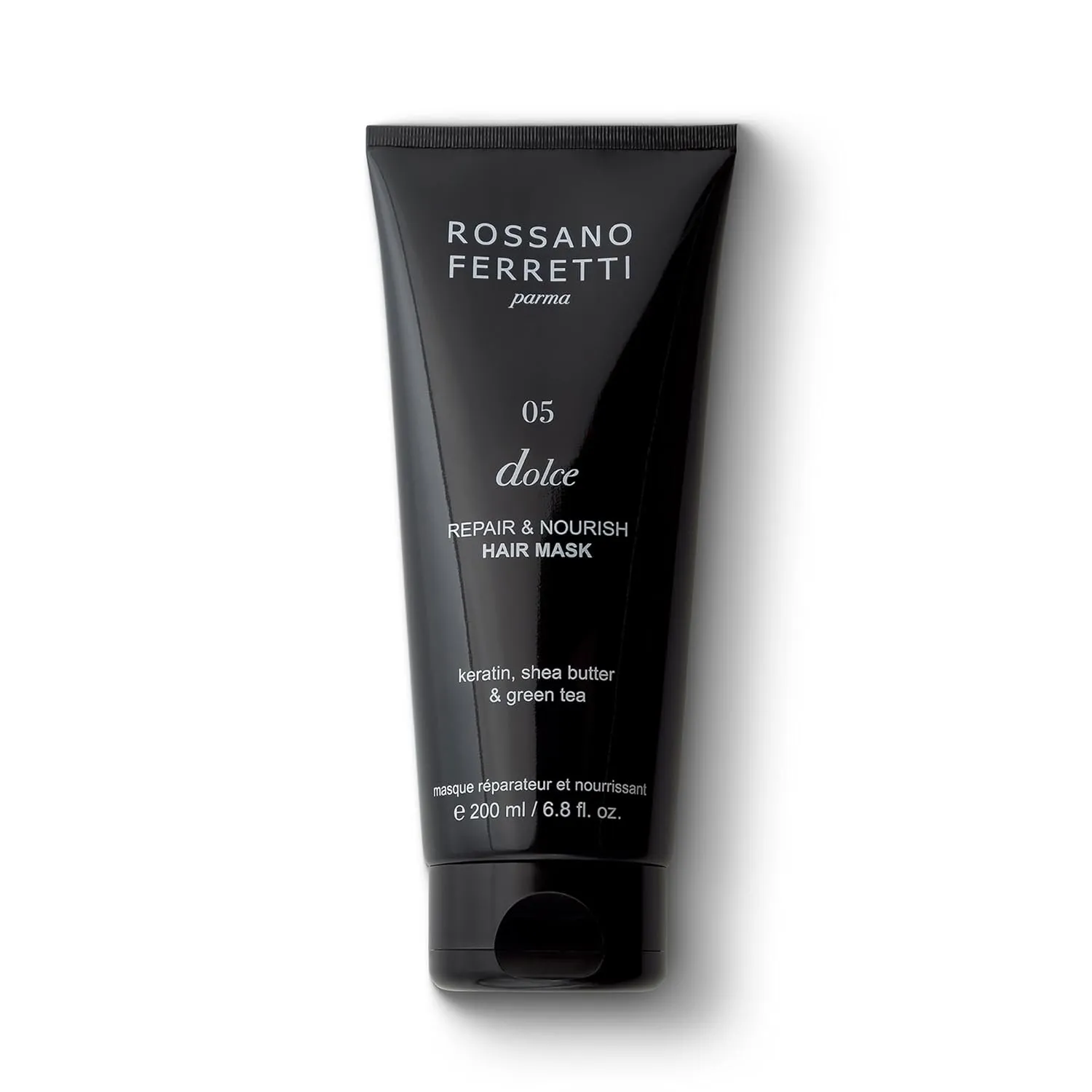 Dolce Nourishing Mask, Hydrates Dry, Damaged Hair with Hyaluronic Acid | Silky, Soft, Shiny | Paraben Free, Luxury, Vegan | 6.8 Fl Oz