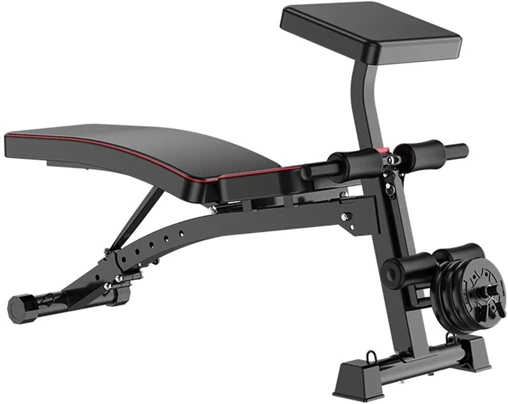 Dumbbell Benches Multifunctional Dumbbell Stool, Professional Home Fitness Chair, Sitting Bench Press Stool, Adjustable Roman Chair