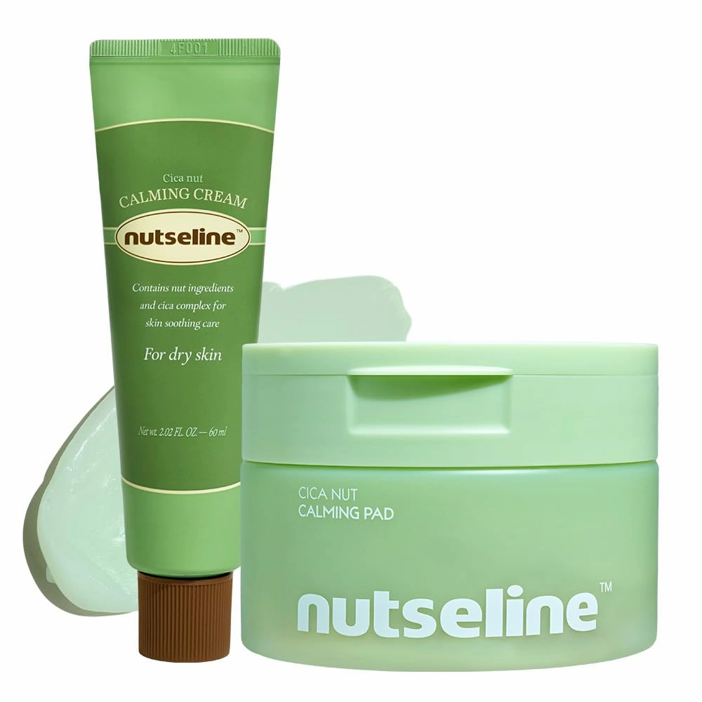 Duo: CICA Nut Calming Pads 60 Sheets & CICA nut Calming Cream 60ml