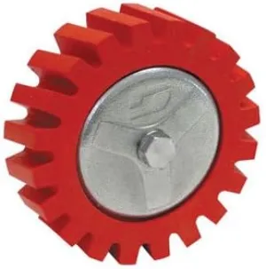 Dynabrade 92257: 4" (102 Mm) Dia. X 1-1/4" (32 Mm) Wide Red-Tred Eraser Wheel