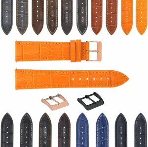 Ewatchparts 22mm - 24mm Rubber Diver Watch Band Strap Compatible With Panerai GMT Marina Luminor Radiomir
