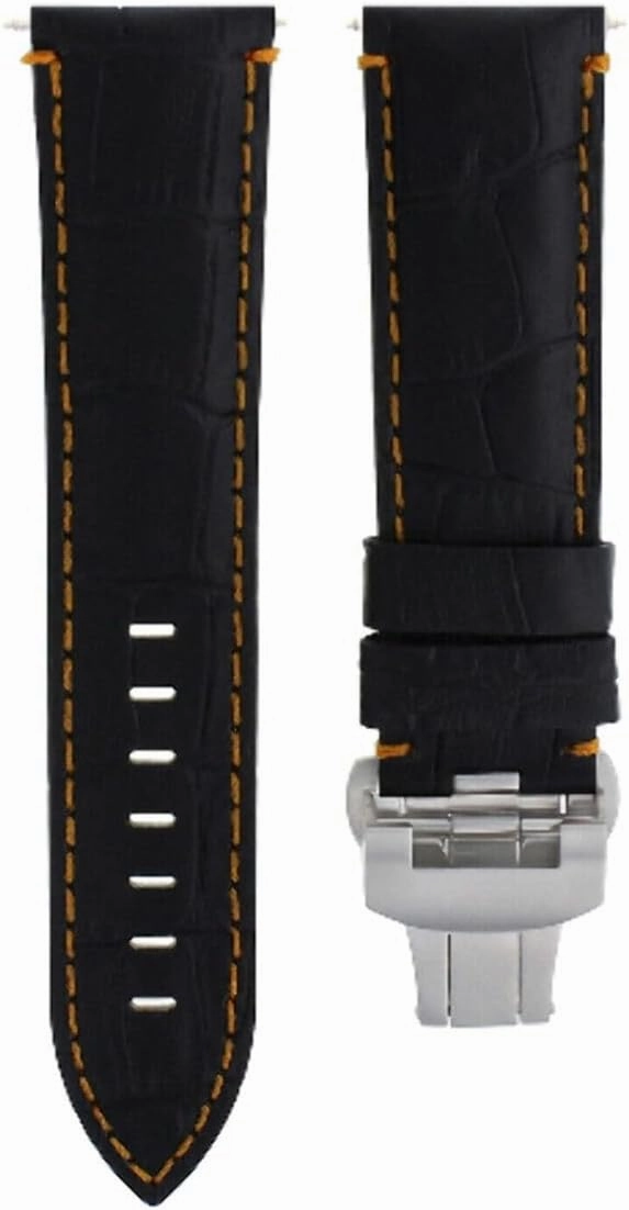 Ewatchparts 22mm - 24mm Rubber Diver Watch Band Strap Compatible With Panerai GMT Marina Luminor Radiomir
