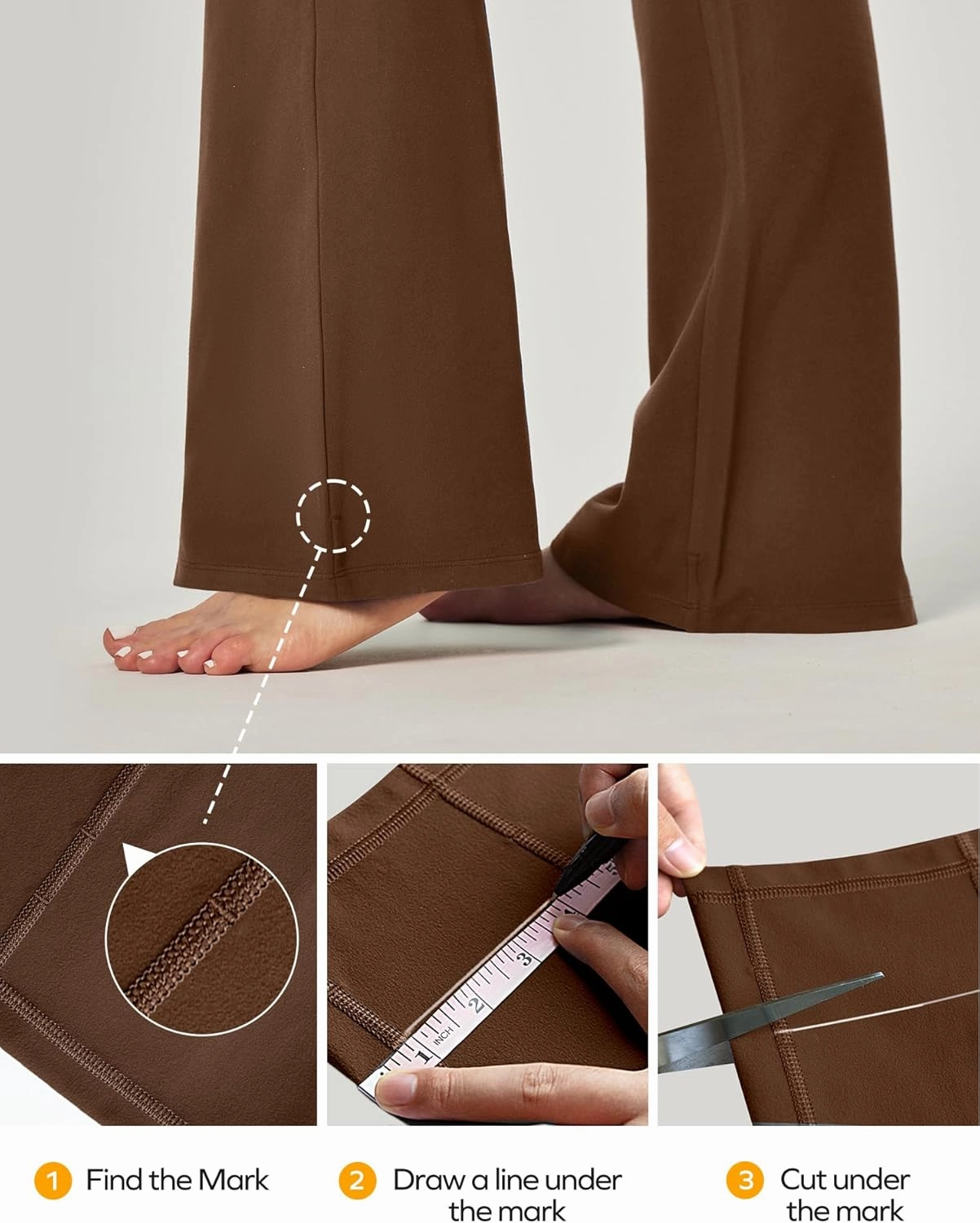 Ewedoos Bootcut Yoga Pants with Pockets for Women Wide Leg Pants Woman High Waisted Stretchy Work Pants for Yoga Workout