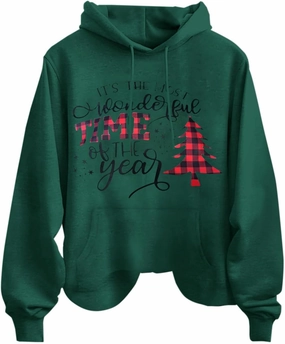 Fall Womens Clothes Printed Long Sleeve Hooded Sweatshirt Top Womens Long Coat Womens Shirt Vintage