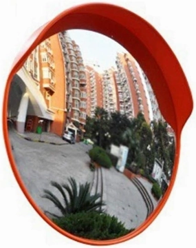 Family Door Mirror Security, Long-Lasting Panorama Convex Road Mirror Exterior PC Wide Angle Lens Outer Diameter: 45-100cm (Size: 60cm)