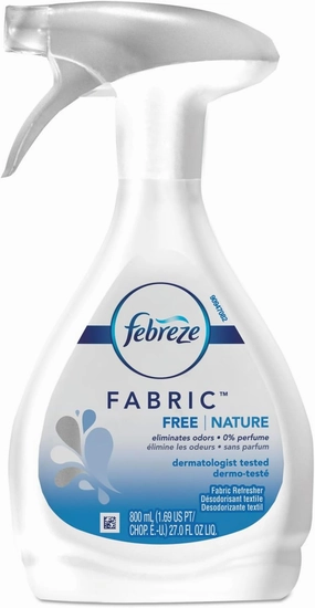 Febreze Fabric Refresher/Odor Eliminator, Unscented, 27 Oz Spray Bottle, PGC97596EA