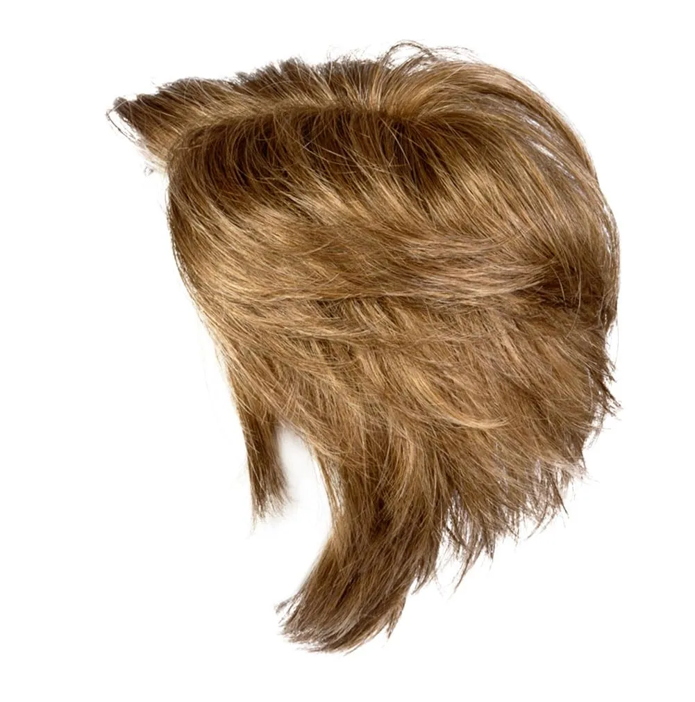 Femme & Flirty Short Shag Wig, Lightweight Volumous Style With Soft Layers, Average Cap, GL11-25SS Honey Pecan