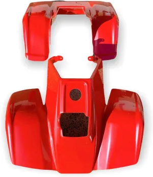 Fender Set for Honda TRX 70 TRX70 Fourtrax 86-87 (Red)