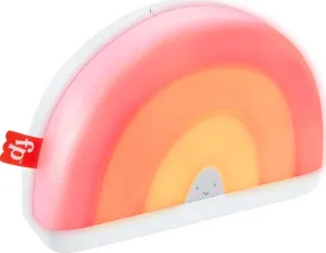Fisher-Price Baby Toy Soothe & Glow Rainbow Sound Machine Soother with Music Lights & Timers for Newborns Ages 0  Months