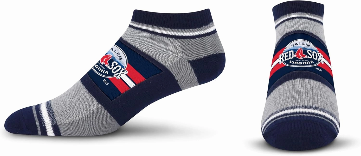 For Bare Feet Milb Streak No Show Sock