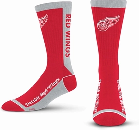For Bare Feet MVP Crew Sock NHL Large