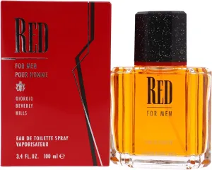 Giorgio Beverly Hills Men's Cologne, Red, Eau De Toilette EDT Spray, 3.4 fl oz