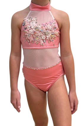 Girls 6- Halter Leo